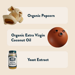 Enjoy a healthy snack with OrganicPopcorns Organic White Cheddar Flavor Popcorn—vegan, flavorful, and perfect for guilt-free munching!.