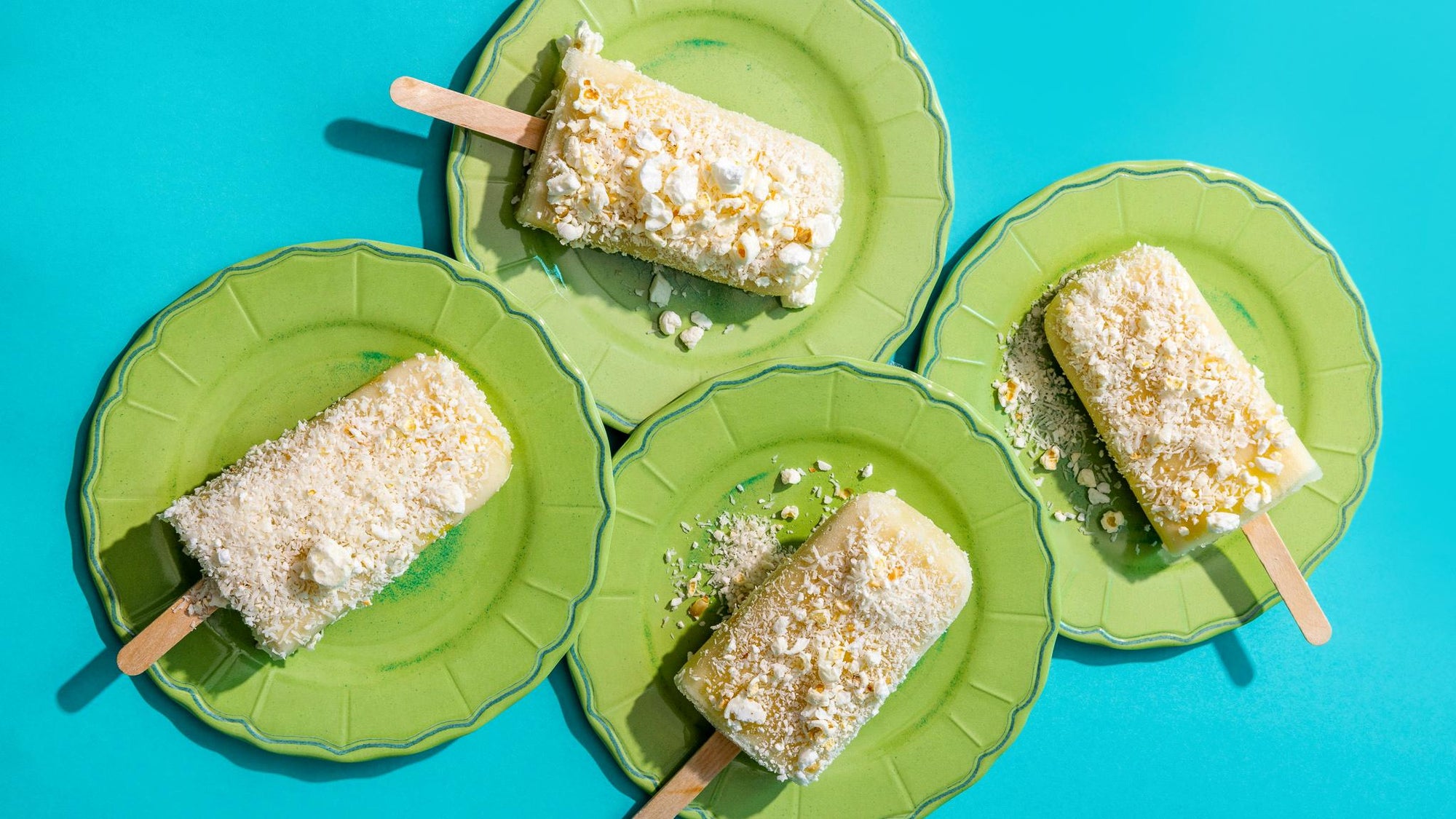 Piña Colada Popsicles