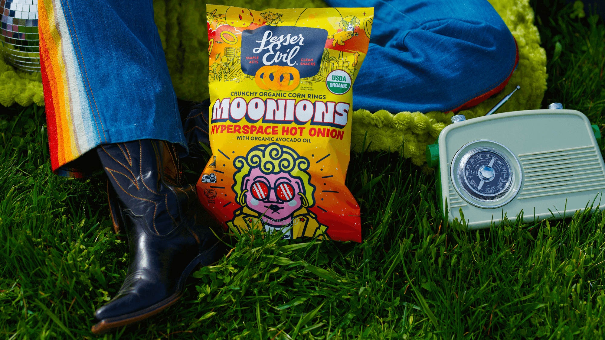 Introducing Moonions: Lesser Evil's Newest Out-of-This-World Snack