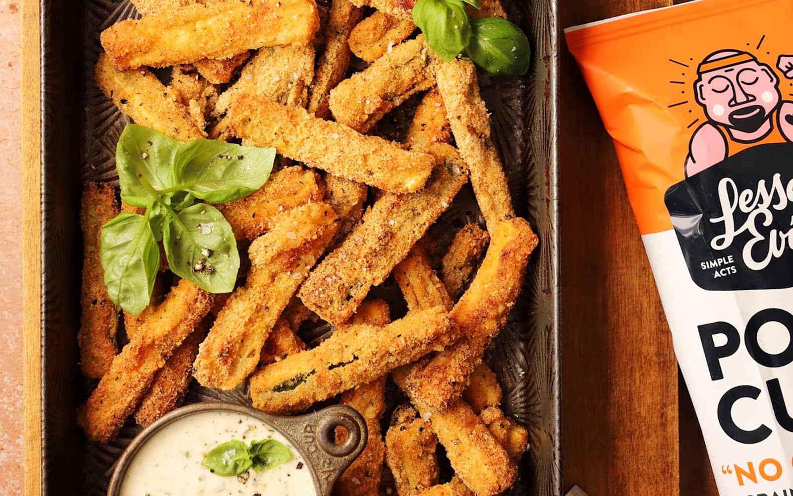 Grain Free Baked Zucchini Fries