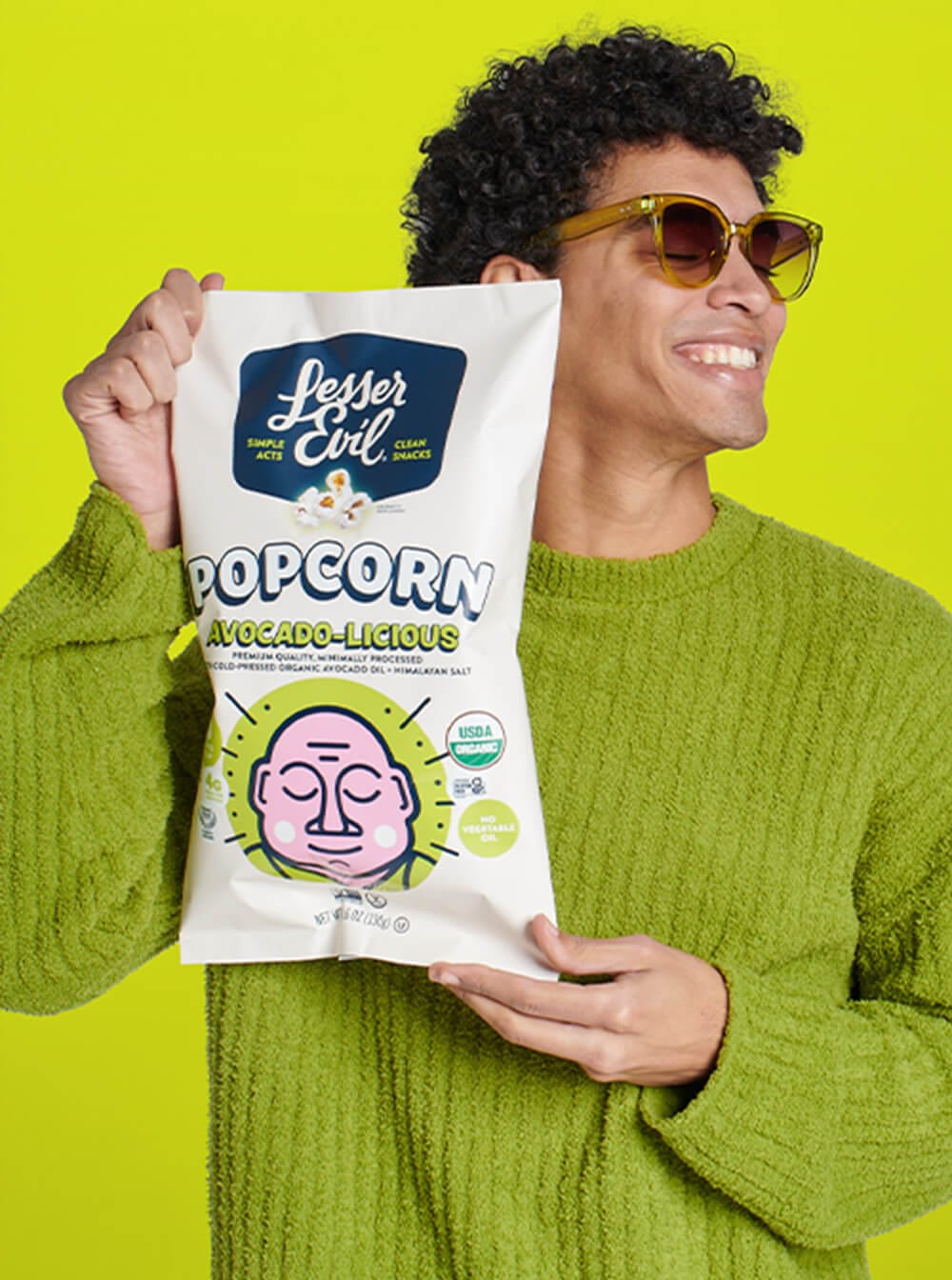 Avocado-licious Organic Popcorn