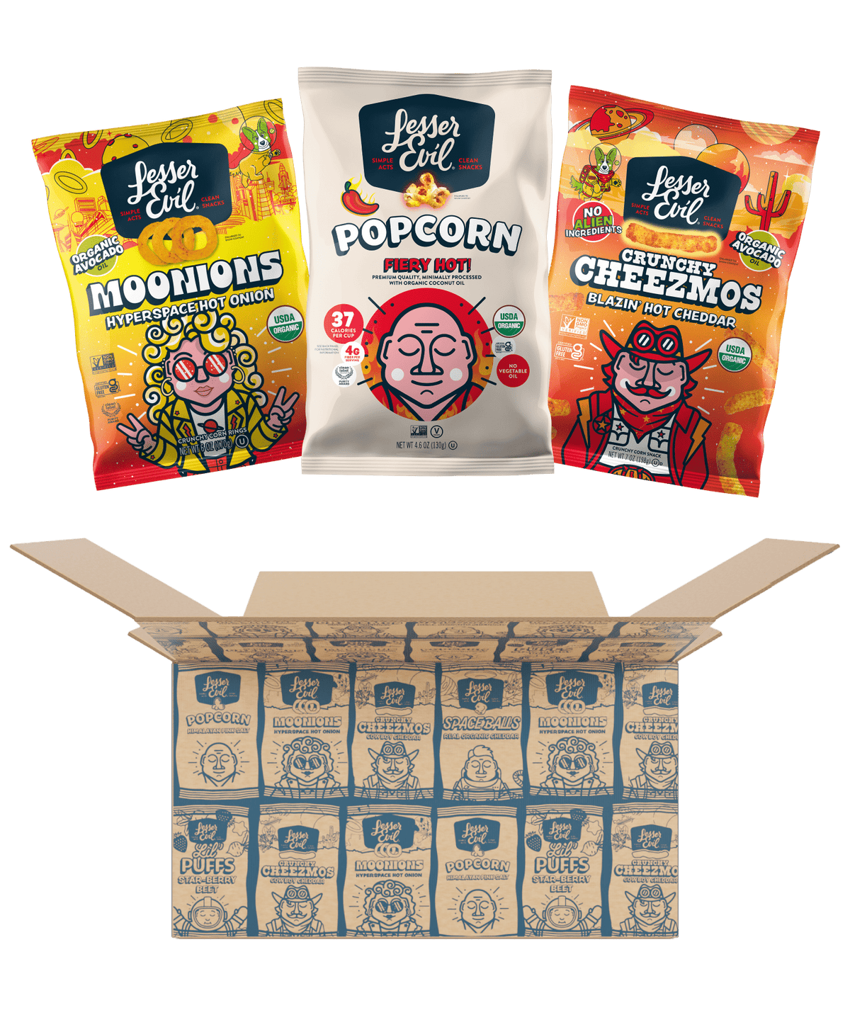 Spicy Snacks Box