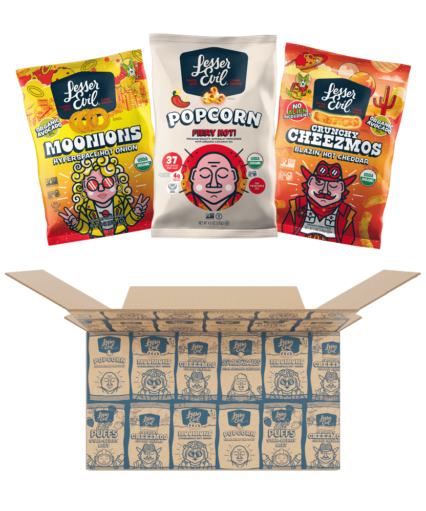 Seasonal Snacks | LesserEvil Snacks | Healthy Snacks