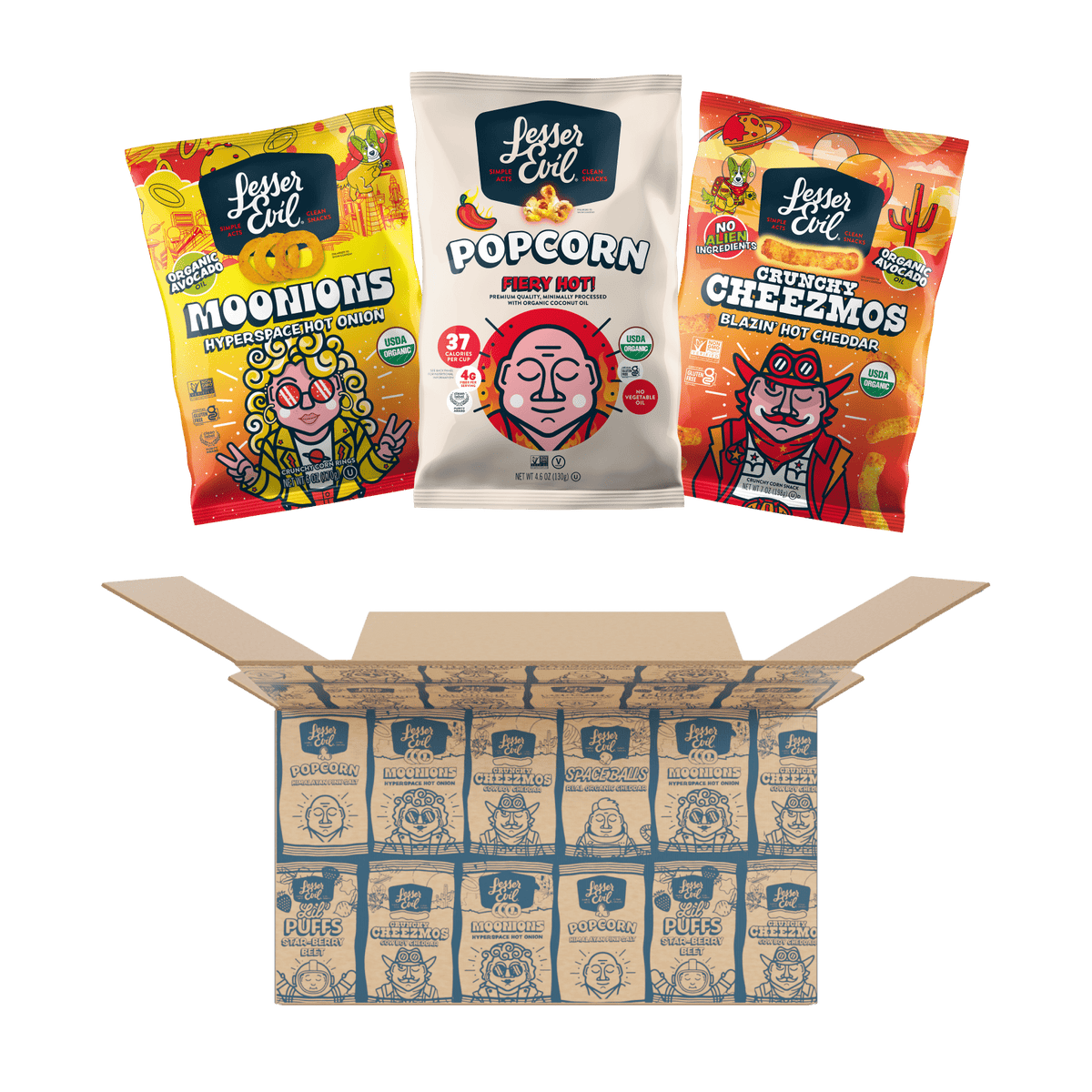 Spicy Snacks Box