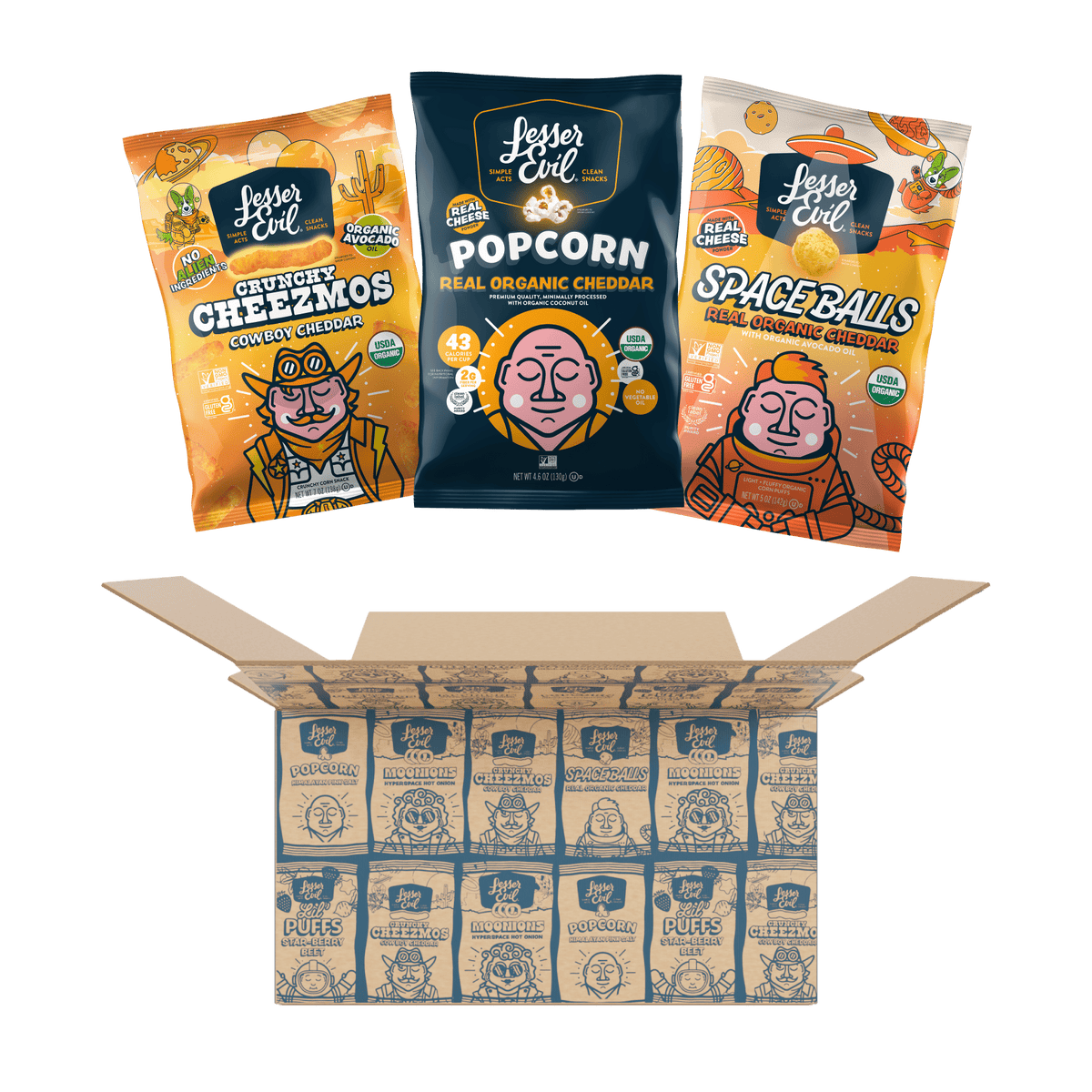 Cheesy Snack Box