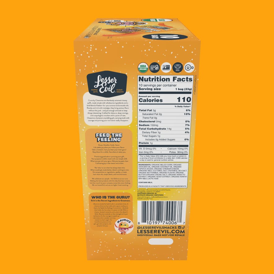 Cowboy Cheddar Cheezmos Snack Pack