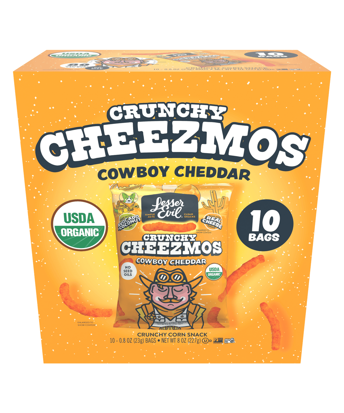 Cowboy Cheddar Cheezmos Snack Pack