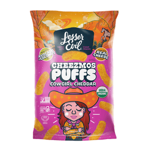 Cowgirl Cheddar Cheezmos Puffs