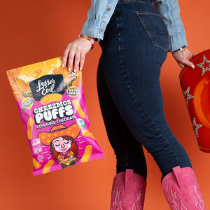 Cowgirl Cheddar Cheezmos Puffs