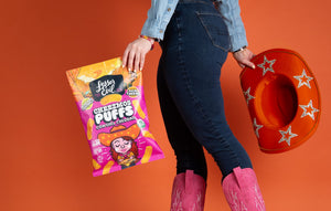 Cowgirl Cheddar Cheezmos Puffs