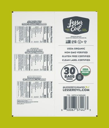Snack Packs – LesserEvil Snacks