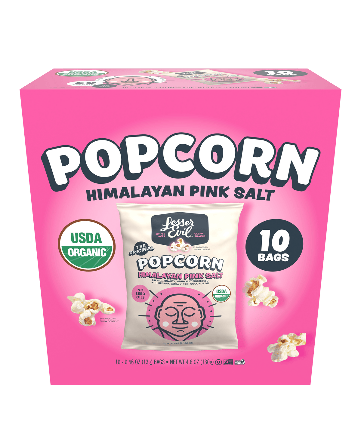 Himalayan Pink Salt Popcorn Snack Box