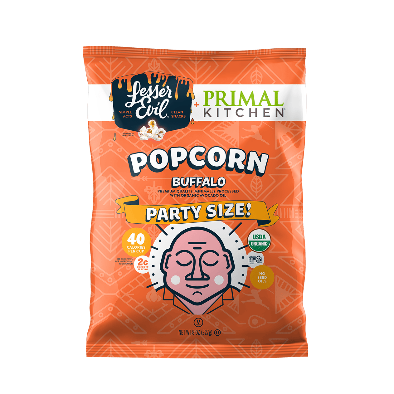 LesserEvil LesserEvil x Primal Kitchen Buffalo Popcorn — product image