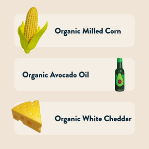 Real Organic Cheddar Space Balls Snack Box