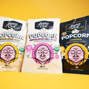 Himalayan Pink Salt Organic Popcorn