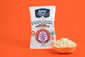 Organic Non-Dairy White Cheddar Flavor Popcorn