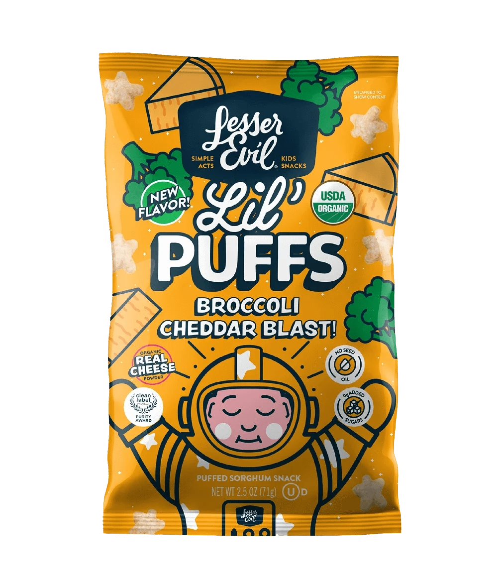 Broccoli Cheddar Blast Lil' Puffs