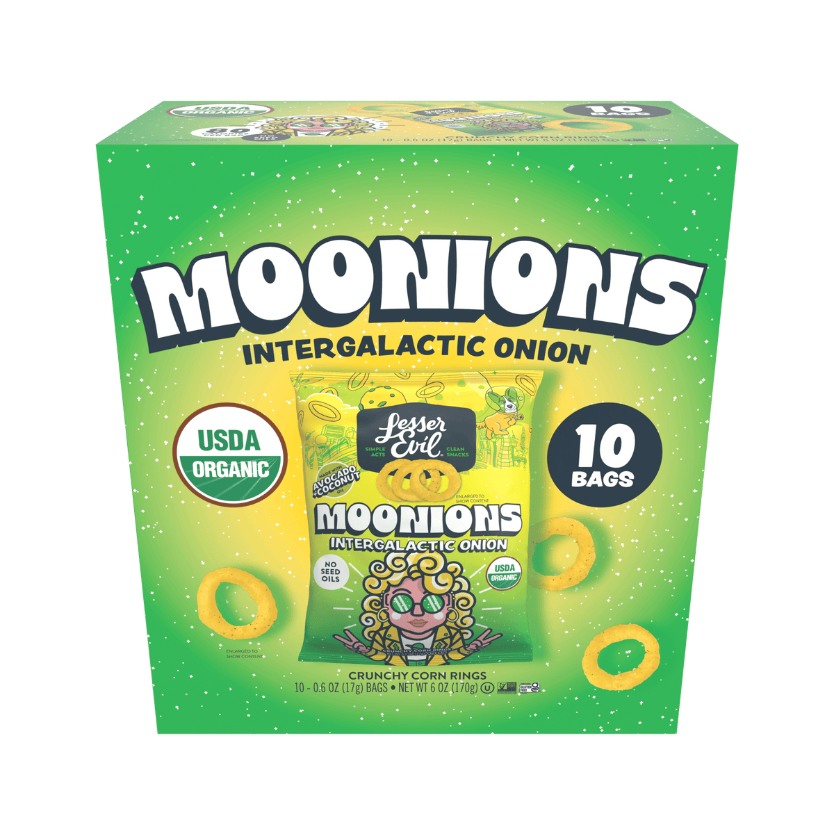 Intergalactic Onion Moonions Snack Pack