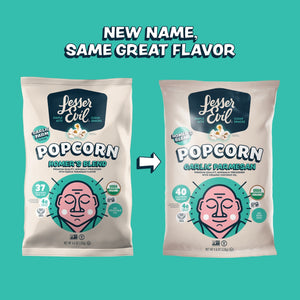 Garlic Parmesan Organic Popcorn