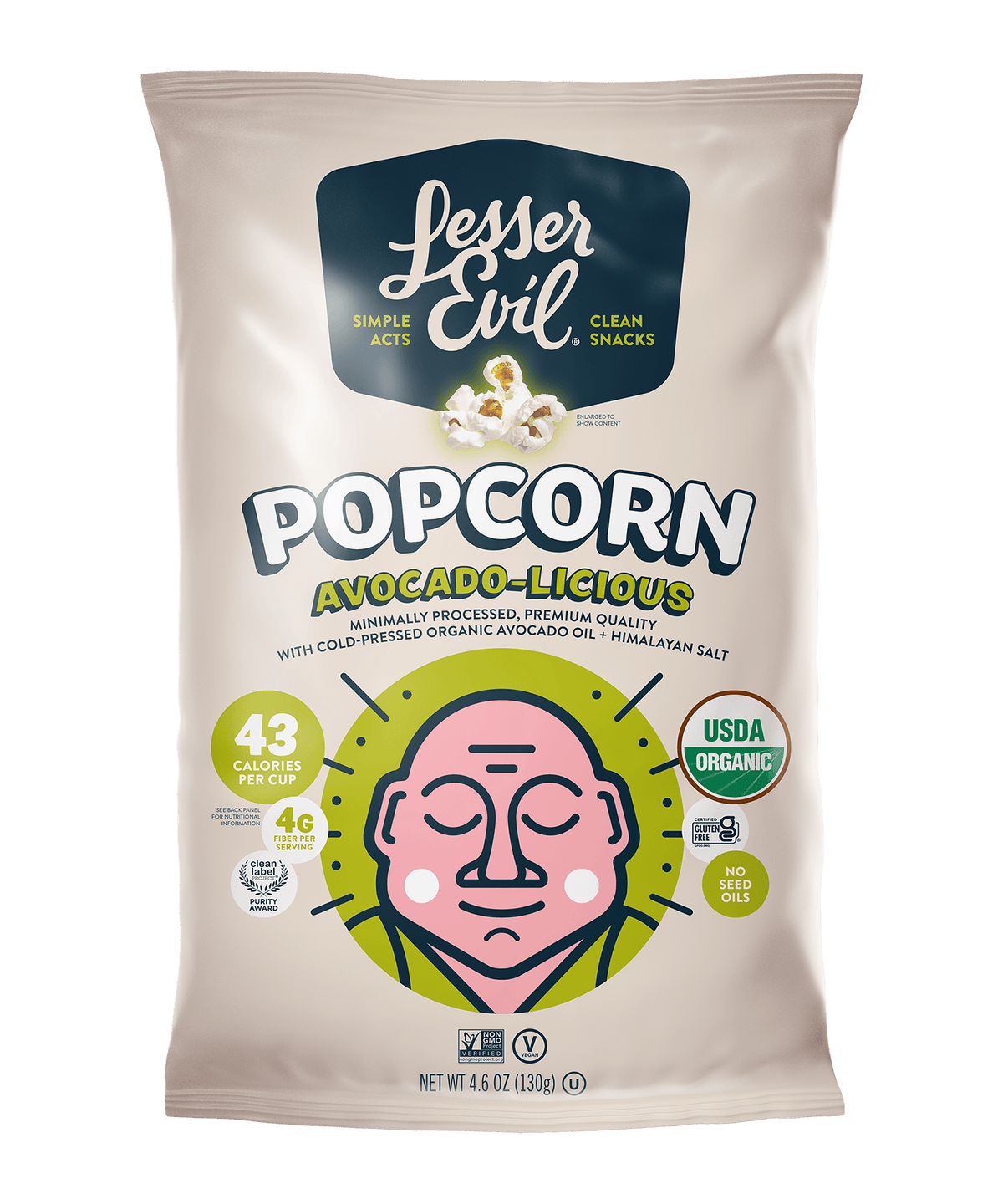 Avocado-licious Organic Popcorn