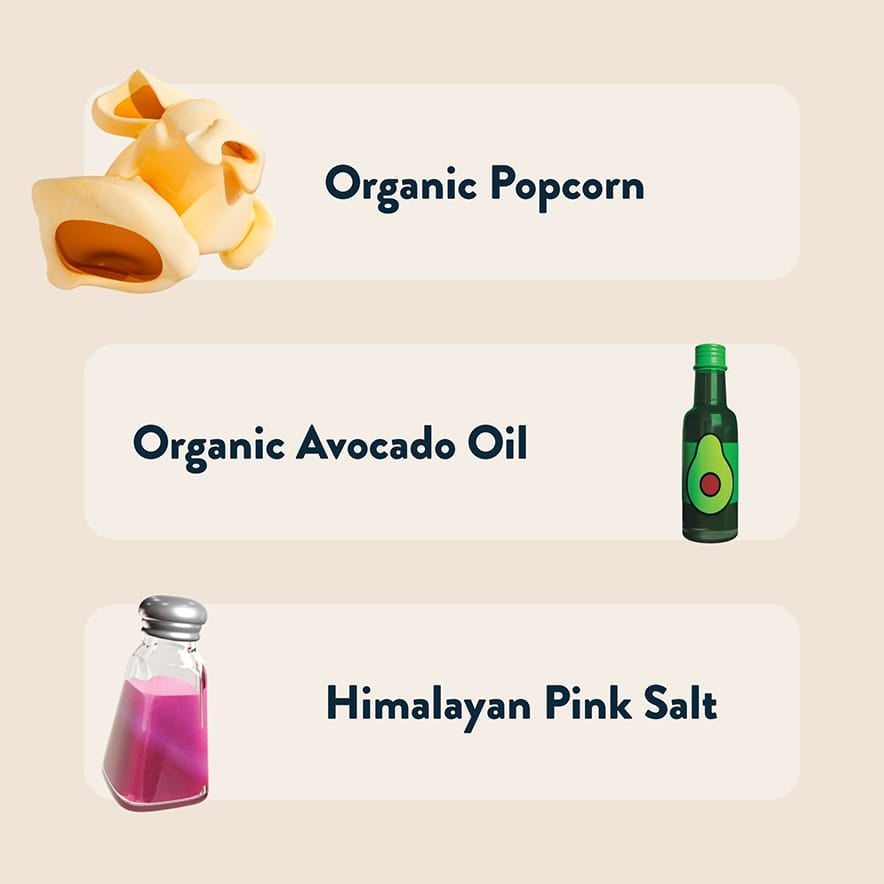 Avocado-licious Organic Popcorn | LesserEvil | Salty Snacks