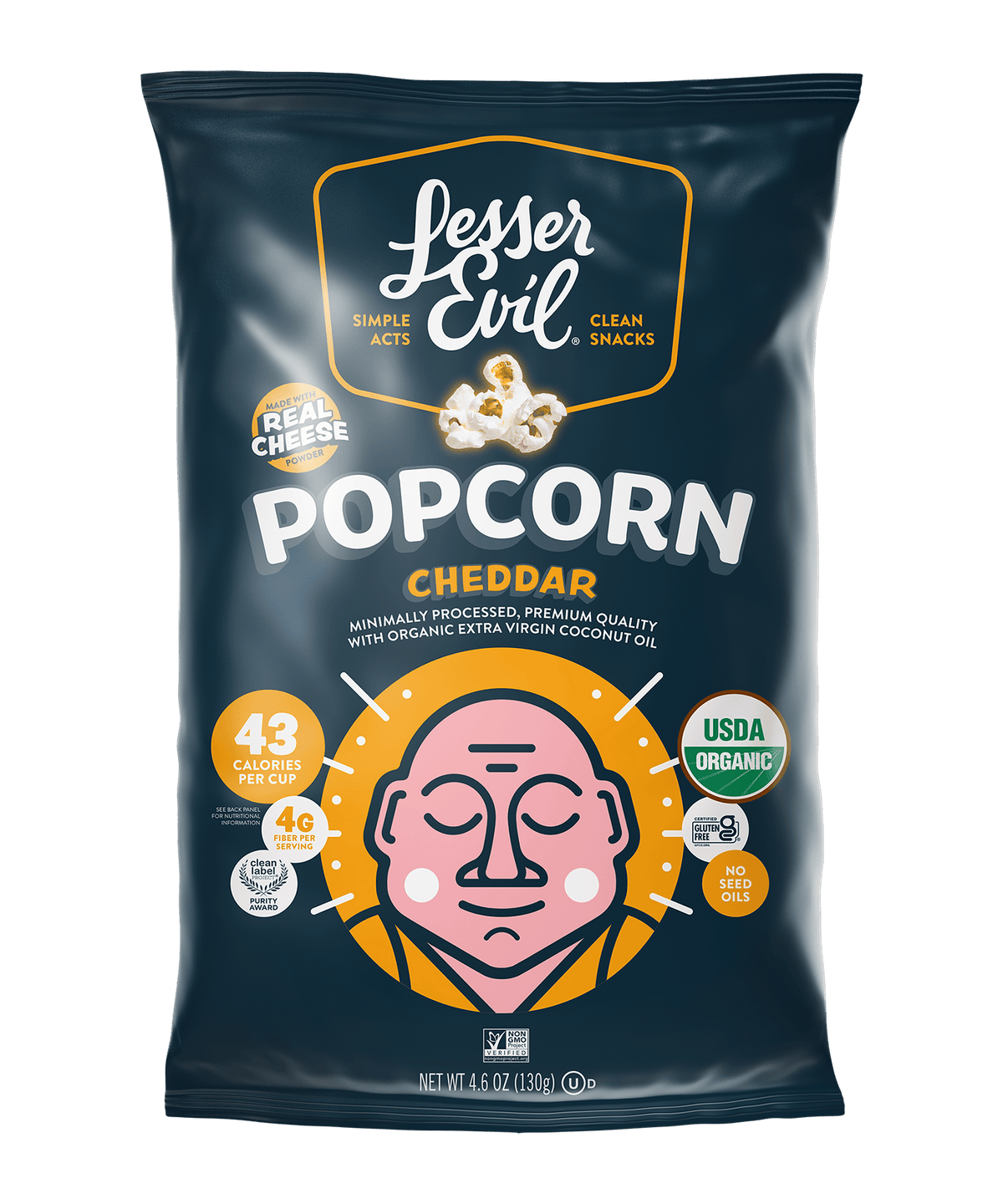 Cheddar Organic Popcorn