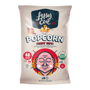 Fiery Hot Organic Popcorn