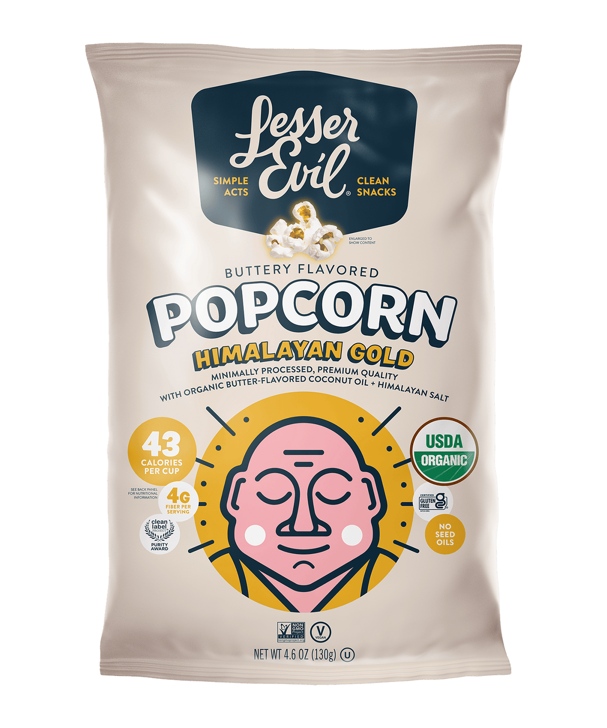 Himalayan Gold Organic Butter Flavor Popcorn