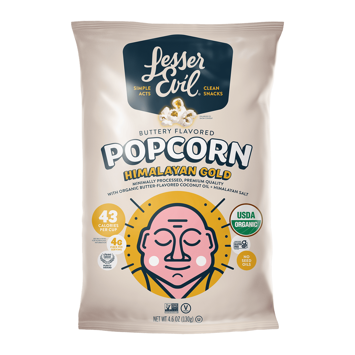 Himalayan Gold Organic Butter Flavor Popcorn