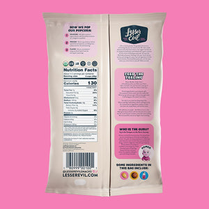 Himalayan Pink Salt Organic Popcorn
