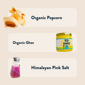 Oh My Ghee! Organic Popcorn