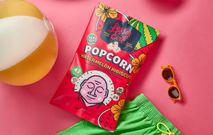Watermelon Hibiscus Popcorn